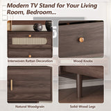 76 TV Stand With Drawers For Living Room Bedroom, Modern Chic Entertainment Center For TVs Up To 85 Inches, Entertainment Center With Storage