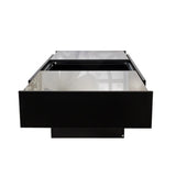 Coffee Table With Sliding Tabletop, Center Table With Hidden Storage Compartment, Extendable Table For Living Room