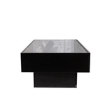 Coffee Table With Sliding Tabletop, Center Table With Hidden Storage Compartment, Extendable Table For Living Room