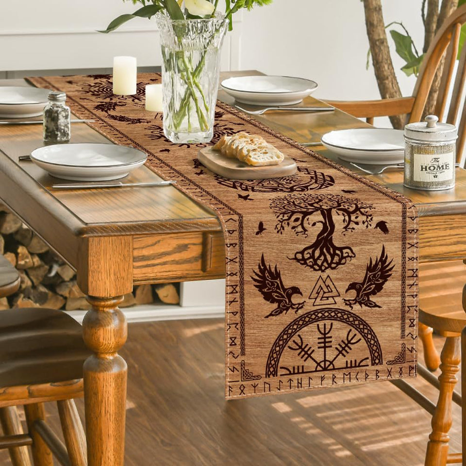 Bohemian Style Table Runner For Home Kitchen Dining Party Farmhouse Geometric Coffee Table Decoration